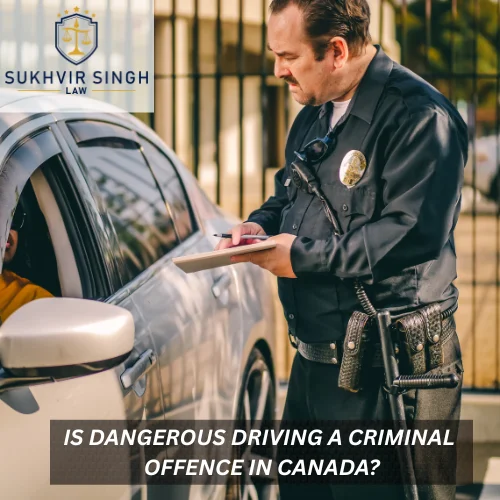 Is Dangerous Driving a Criminal Offence in Canada